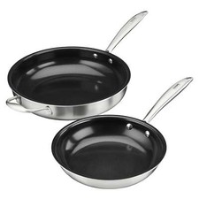 Set of 2 Triply Frying Pans