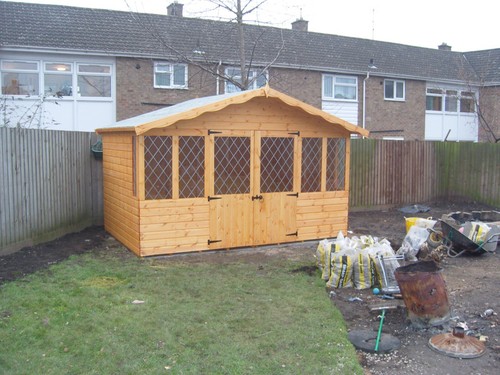 12x10 summer house 19mm - , t&g