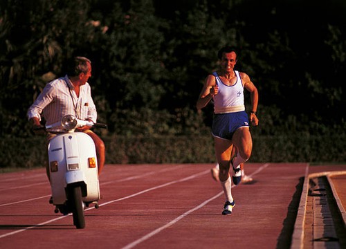 Italian trainer carlo vittori - trainer,