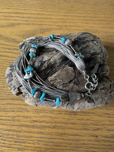 Navajo blue turquoise 925 - blue,