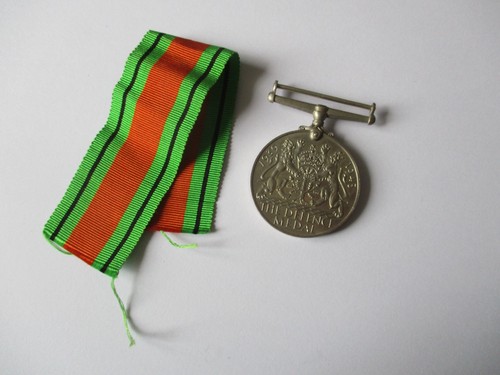 Wwii defence medal ribbon - wwii,
