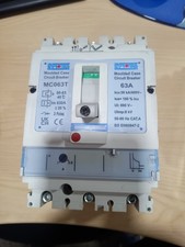 Proteus MC063T 63 Amp MCCB 3 Phase/Pole 50-63 Amp Adjustable (MC063T)