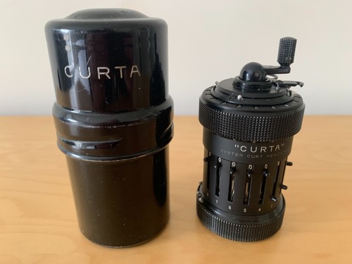 Curta calculator type 1 - calculator,,