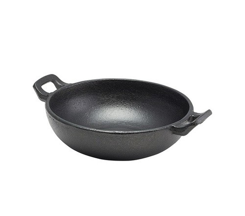 Mini cast iron wok 17cm - cast,