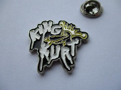 King kurt metal badge - metal,