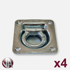 4 x Lashing Ring Flush Fit