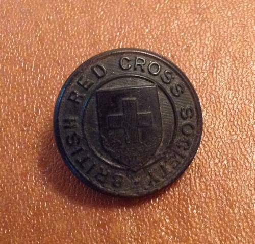 Vintage british red cross - red,