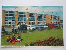 The Rockley Club Rockley Sands Poole Dorset Vintage Postcard P5