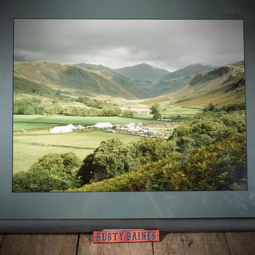 Framed photographic landscape - framed,
