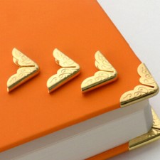 4 x Metal Book Album Scrapbook Corner Wedding Birthday Gift DIY