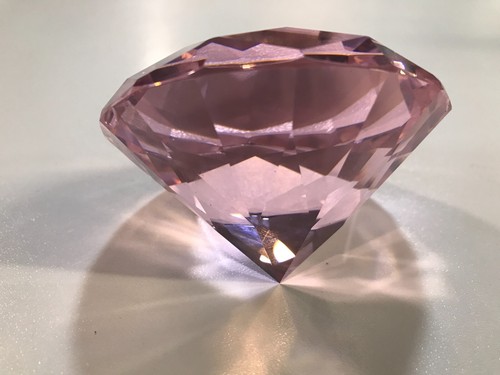 Crystal diamond shape - diamond,