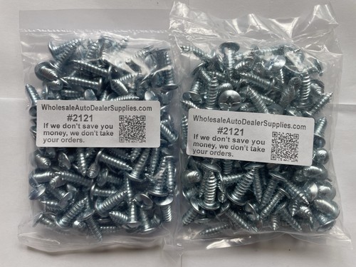 200 license plate screws - plate,