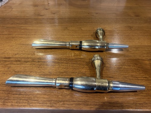 Brass colour beer - x2,