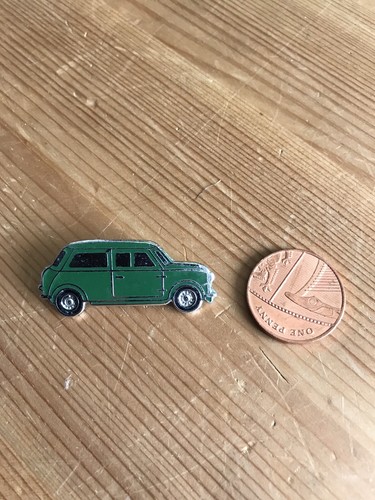 Green mini pin - green,