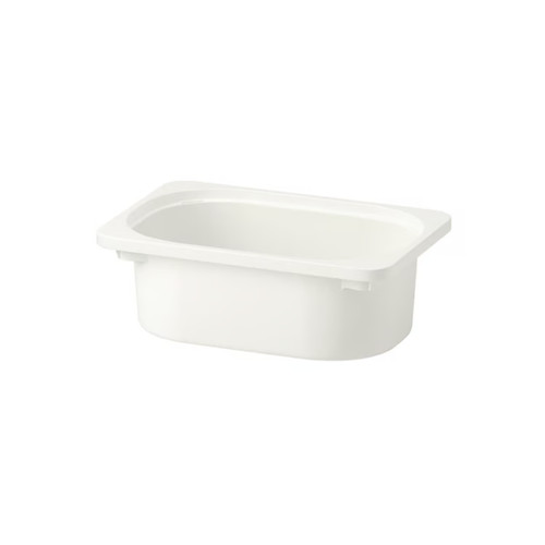 Ikea trofast storage box - box, white