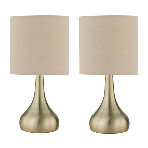 Set antique brass touch - of,