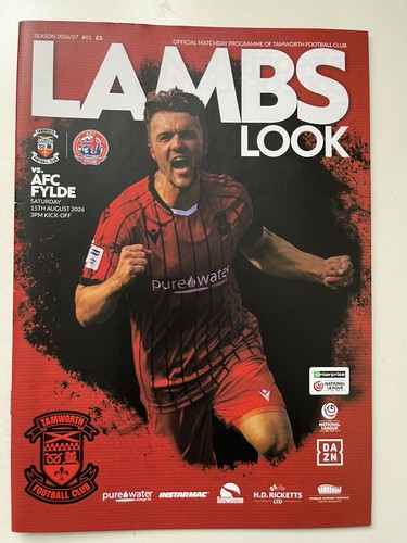 2026 tamworth afc - tamworth,