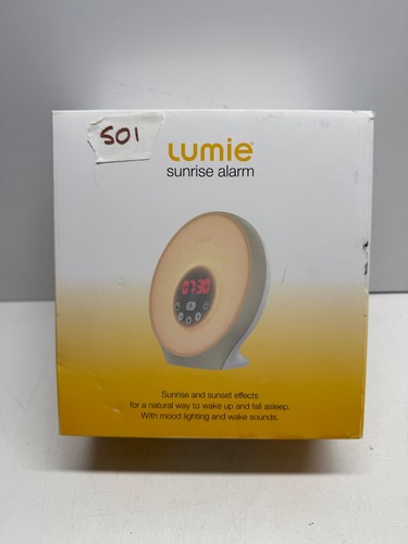 Lumie sunrise alarm clock - sunrise,
