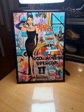 BANKSY STYLE AUDREY HEPBURN