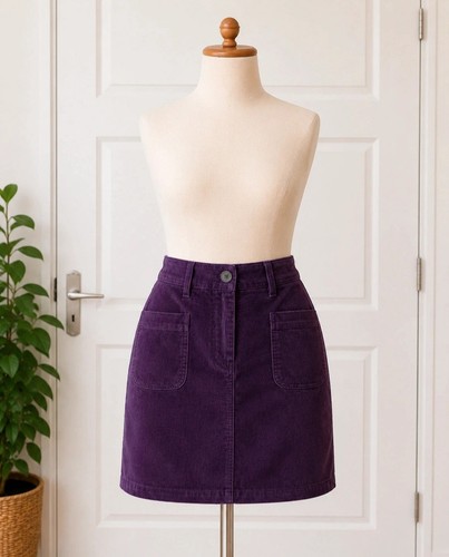 Boden purple corduroy mini - boden,