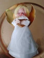 Vintage Angel Fairy Christmas Tree Topper