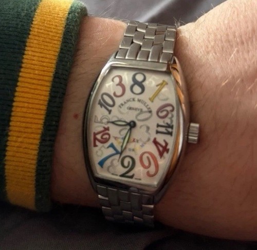 Franck muller las vegas - franck, steel