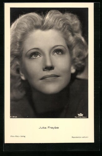 Postcard actress jutta - postcard,
