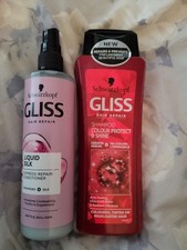 SCHWARZKOPF Gliss Liquid Silk Ultimate Express Repair Conitioner & Shampoo