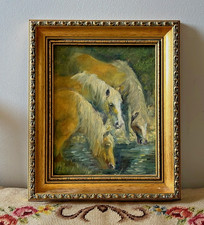 VINTAGE GILT FRAMED