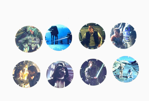 Star wars trilogy tazos - wars,