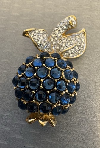Vintage swarovski blueberry - vintage,