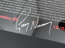 GARY NUMAN SIGNED FRAMED