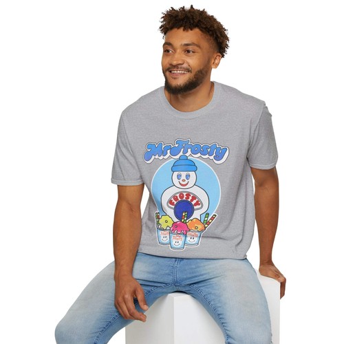 Retro tees frosty unisex - tees,