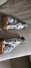 Beautiful Pair Of Floral China