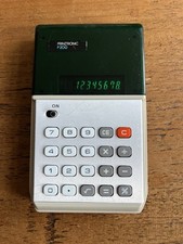 Vintage Prinztronic P200 Calculator Pocket Handheld - Working - 2xAA Batteries