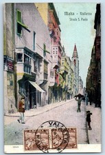 Port Region Malta Postcard