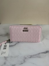Steve Madden Pink Zip-Around