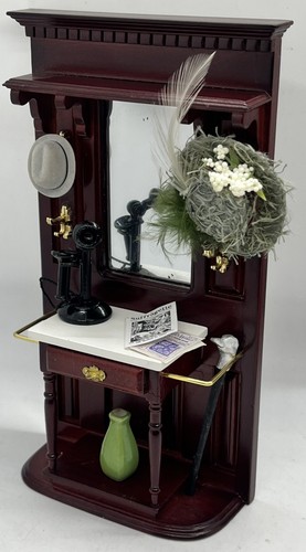 Dolls house mirrored hall - dolls,