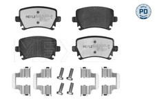 REAR AXLE BRAKE PAD SET, DISC