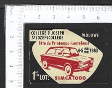 Vintage advertisement label -
