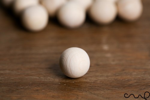 20pcs 15mm wooden balls - 15mm,