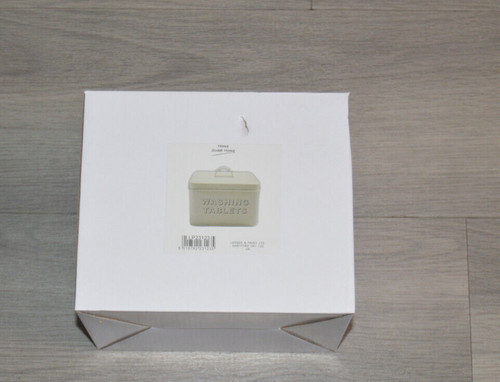 Washing tablets tin cream - tin,