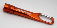 GENUINE SNAP-ON NOVELTY LED TORCH WITH KEYRING  BELT CLIP with 4 new batteries