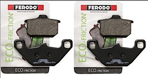 Ferodo organic front brake