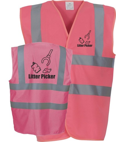 Litter picker vis high viz - picker, high-viz