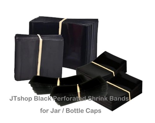 Black plastic perforated - black, heat