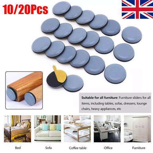 Stick furniture glides - stick-on,
