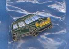 Lapel pin badge of a classic