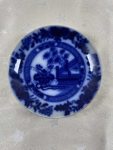Vintage collectors plate blue - vintage,
