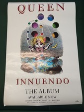 Queen Innuendo 1991 Promotional Shop Display Poster Rare